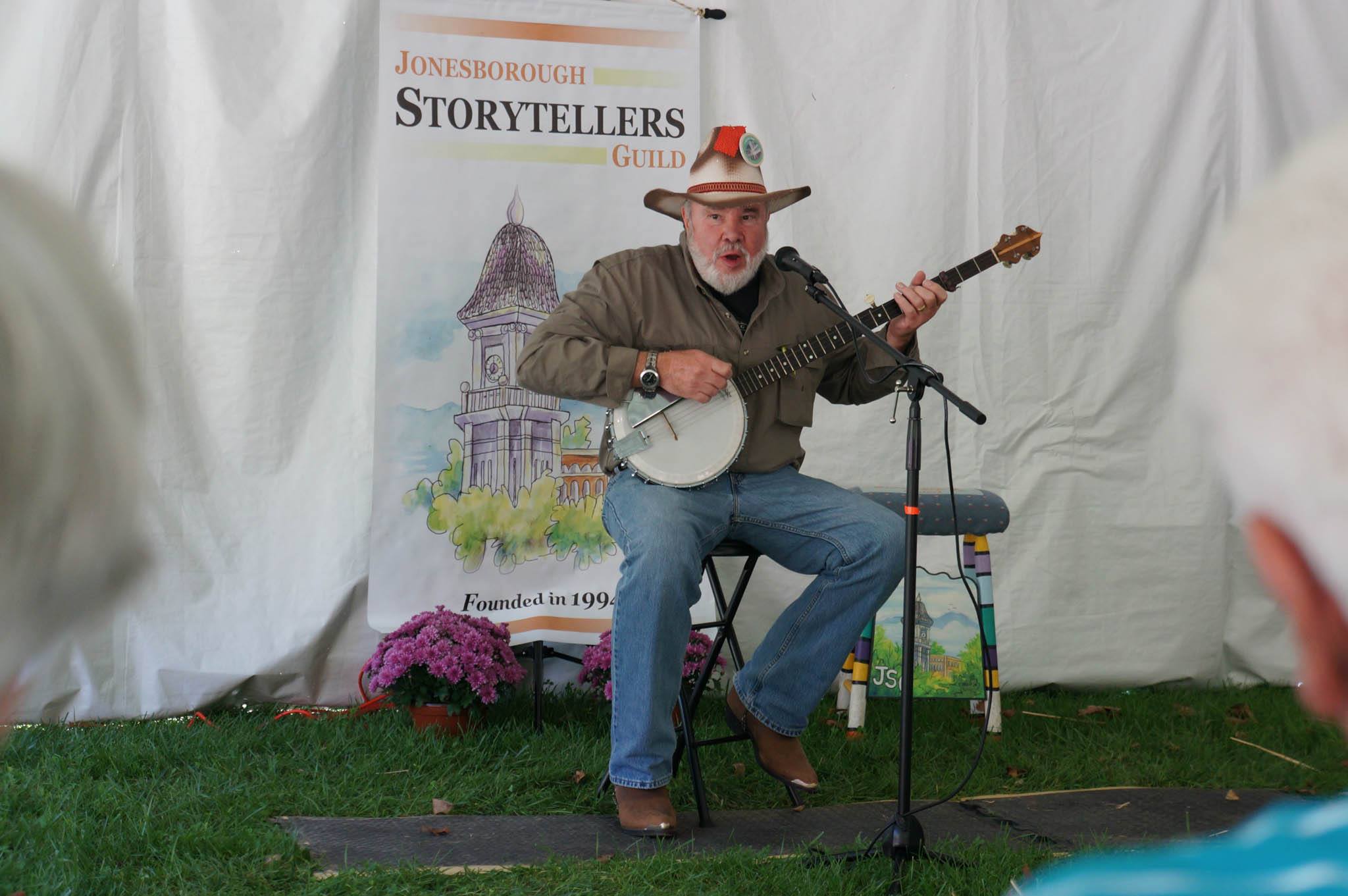 USA Storytelling festival Jonesborough Tennessee 2011 Tudor Clee